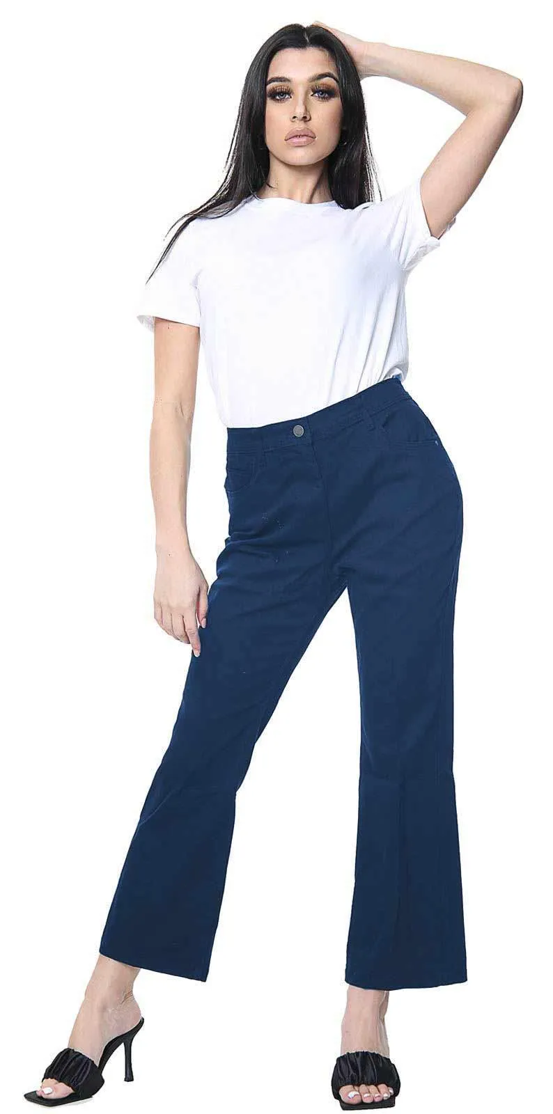 Women Bootcut Stretch Jeans - SR227BC