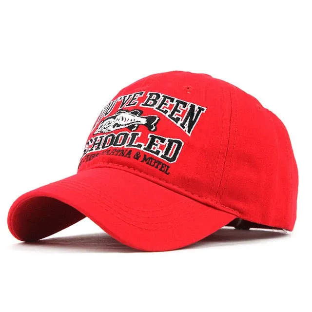 Youve Been Schooled Embroidered Snapback Baseball Cap