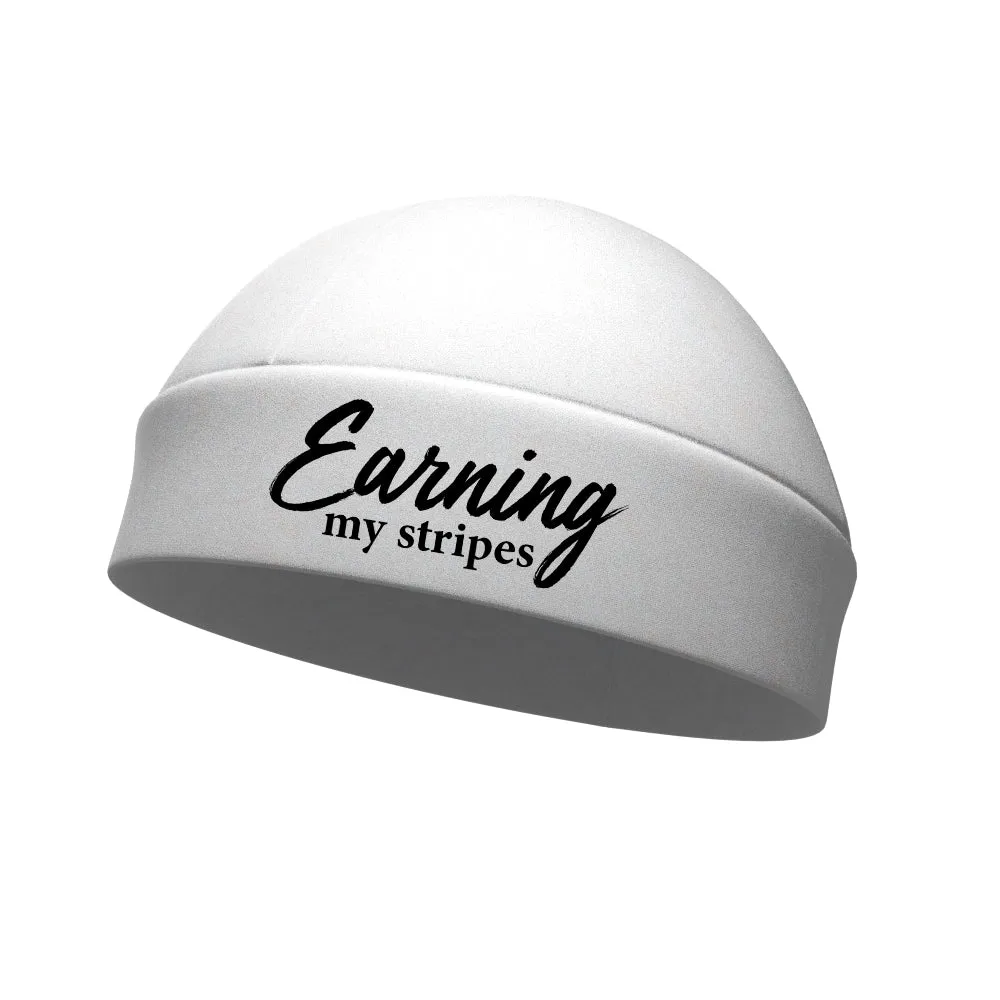 Zebra Earning My Stripes Wicking Regular Hat - Black Logo